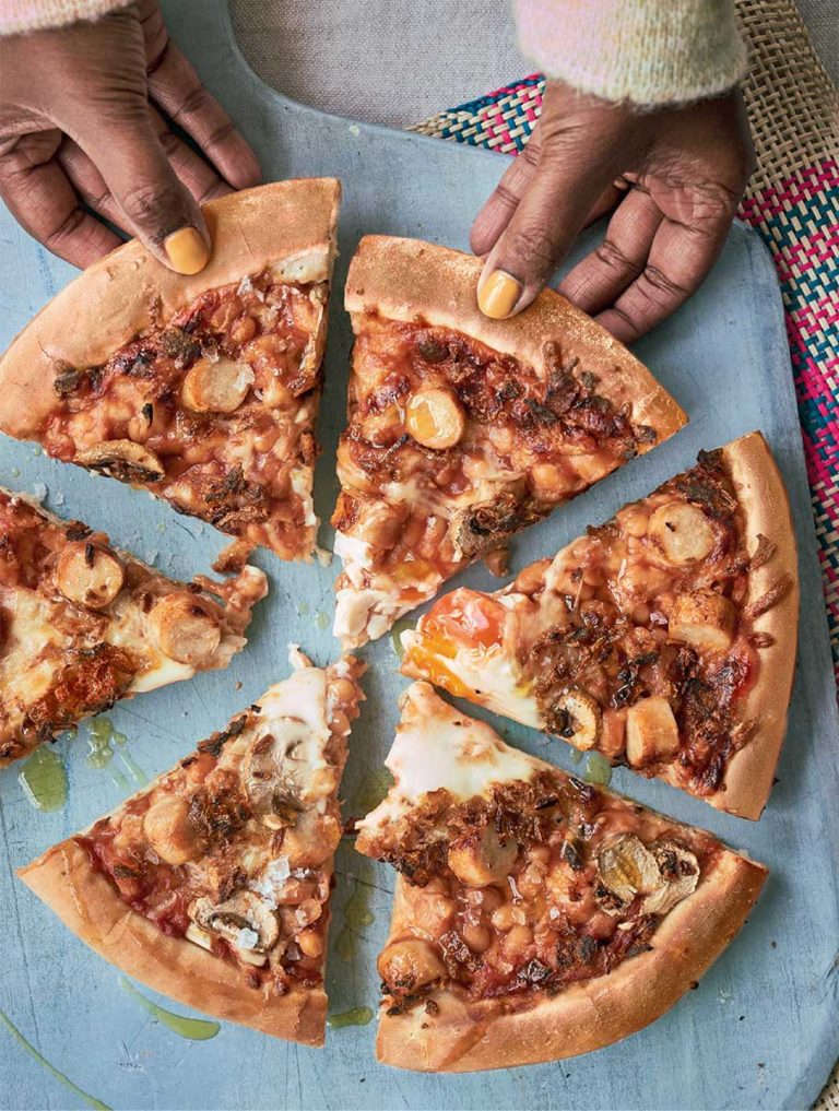 Nadiya Hussain Breakfast Pizza Recipe Everyday Baking