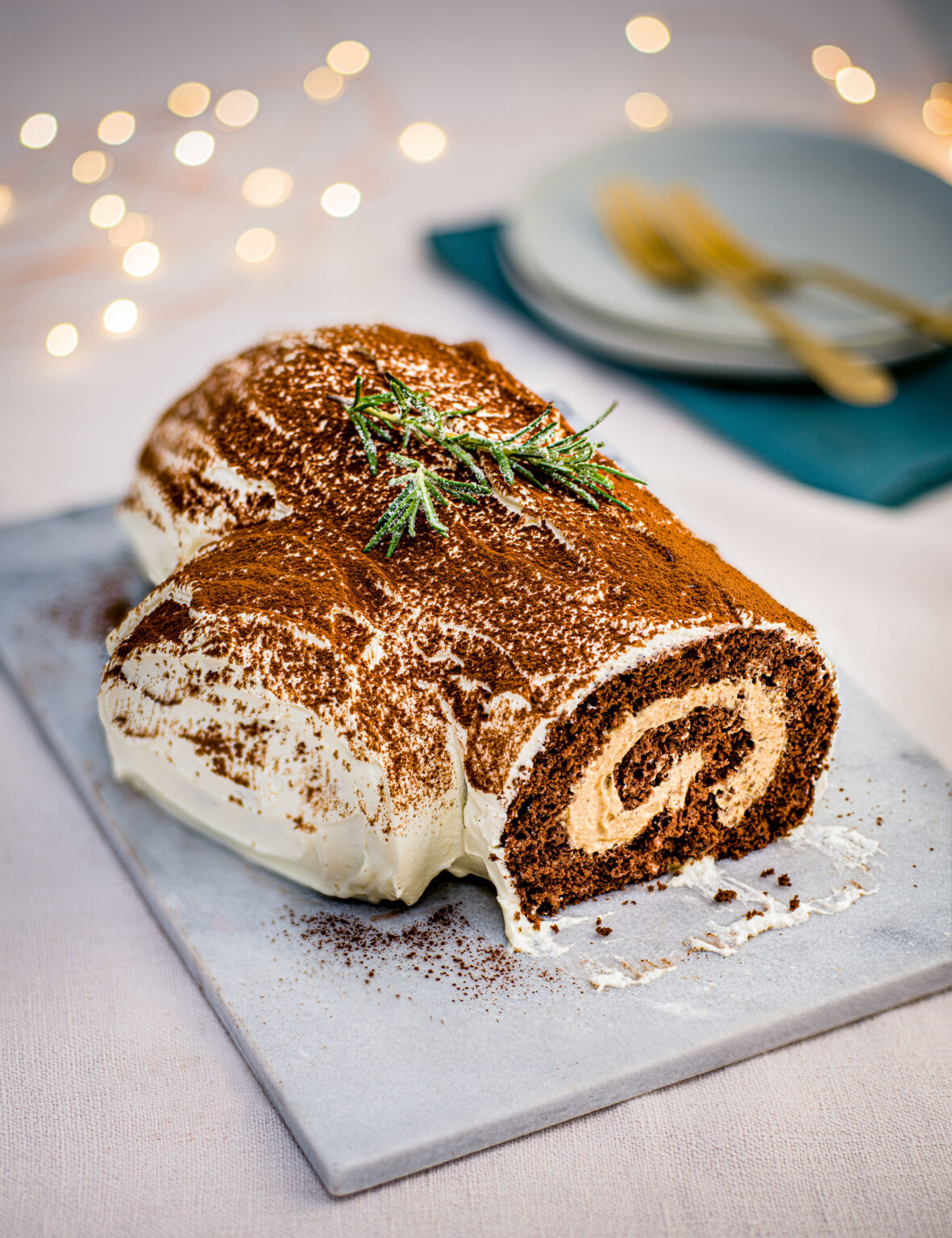 Mary Berry Traditional Bûche de Noël Yule Log Recipe Christmas Bake