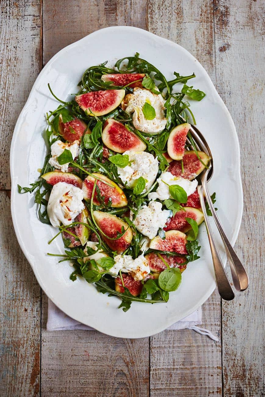 Fig Salad from Eat Beautiful by Wendy Rowe