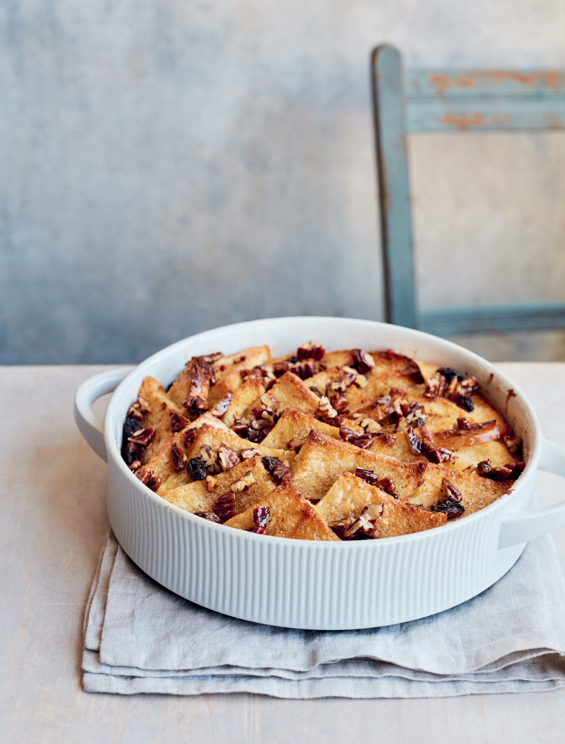mary berry pecan bread and butter pudding