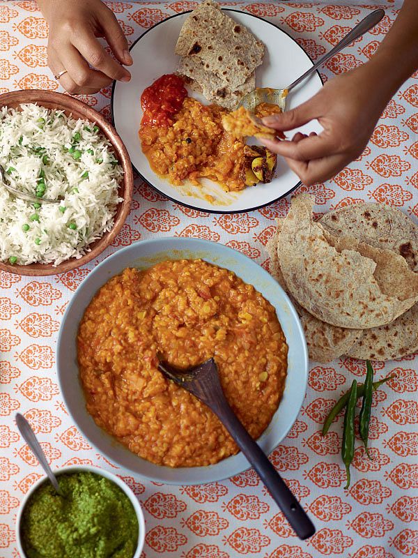 Aromatic curries and flavourful dals