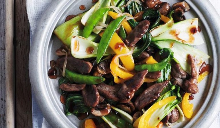 Duck Stir-Fry with Plum Sauce by Annabel Karmel