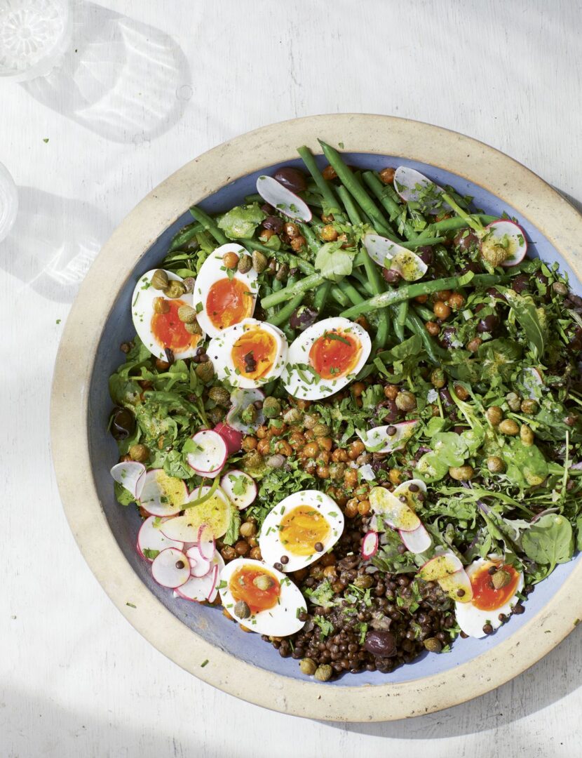 Melissa Hemsley’s Niçoise Salad with Fried Chickpeas