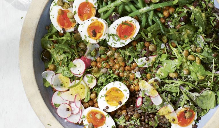Melissa Hemsley Chickpea Niçoise Salad | Vegetarian Recipe