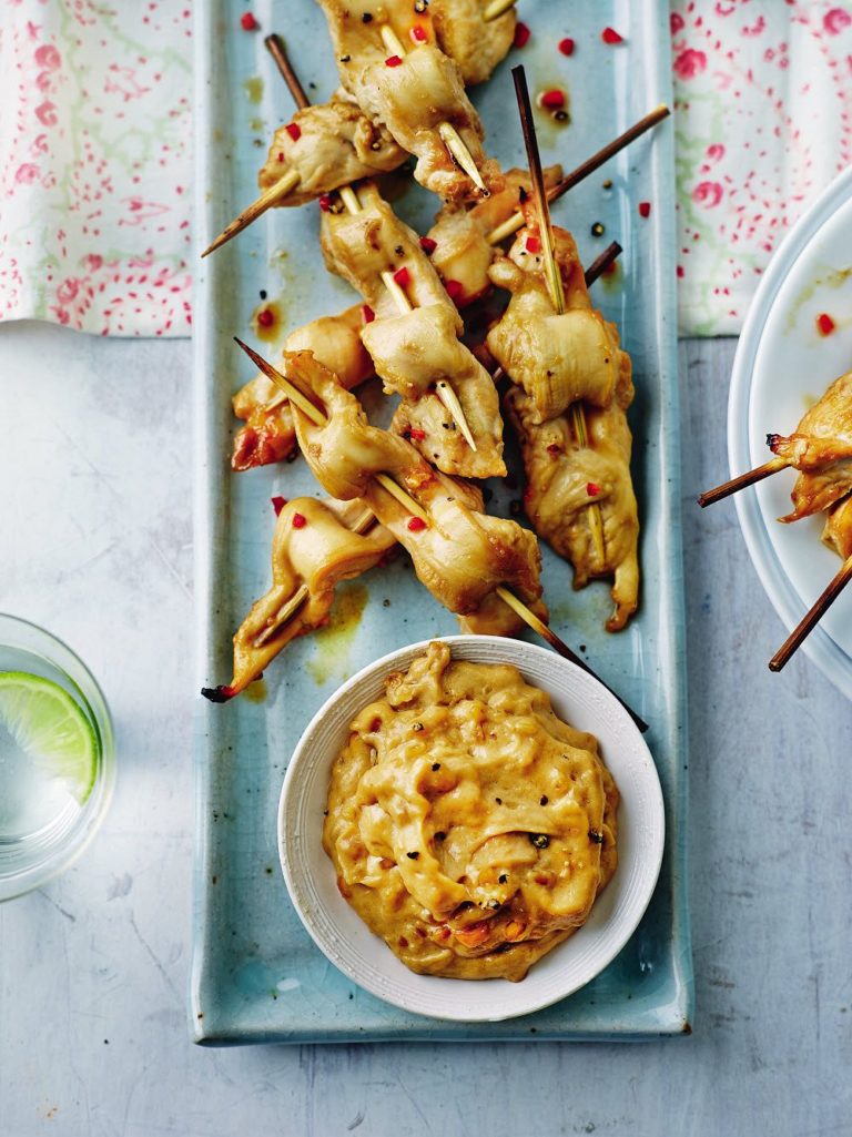 Chicken Satay Skewers