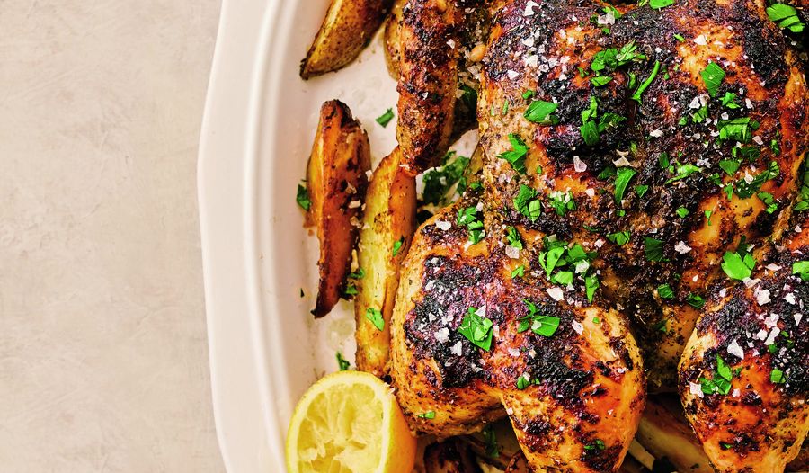 TASTY Greek Spatchcocked Chicken Recipe | Sunday Roast