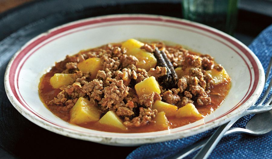 Minced Lamb with Potatoes