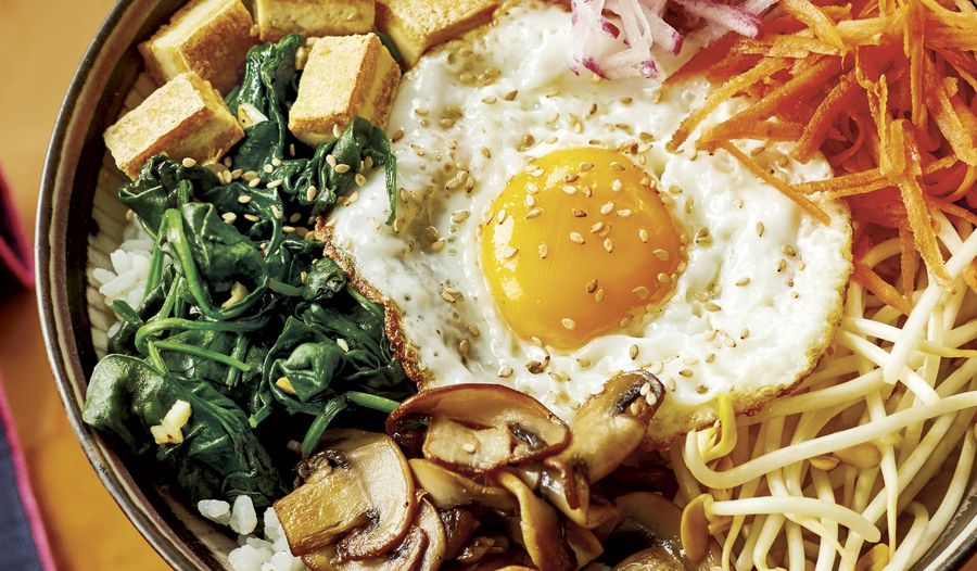 TASTY Easy Korean Rice Bowl (Bibimbap) Recipe