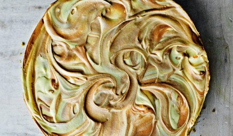 Chocolate and Toffee Marble Cheesecake
