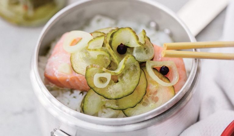 Gin-pickled Cucumber