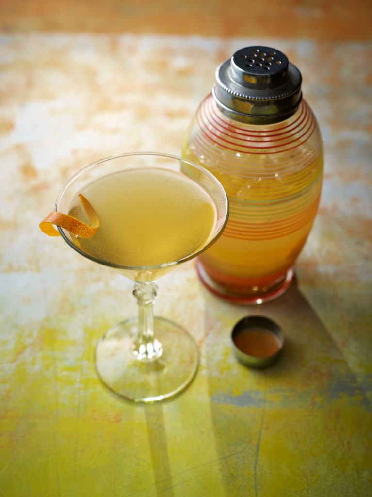 Ainsley Harriott’s Bitter Orange and Cardamom Martini