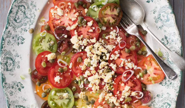 Amelia Freer's Heritage Tomatoes Salad