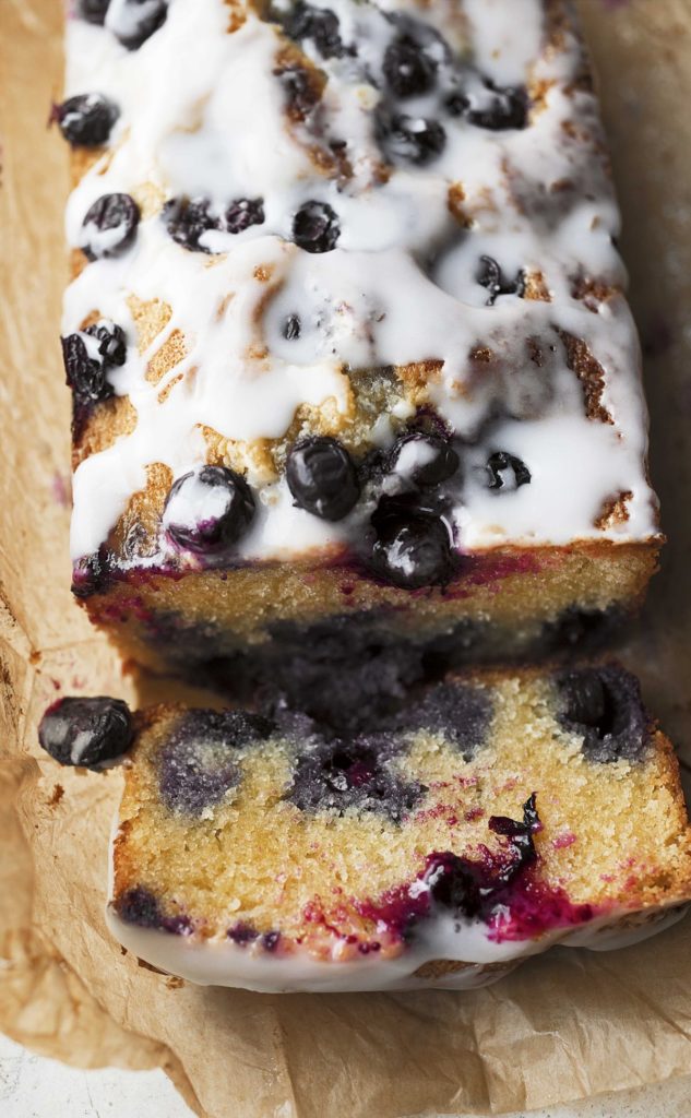 Blueberry, Almond and Lemon Cake
