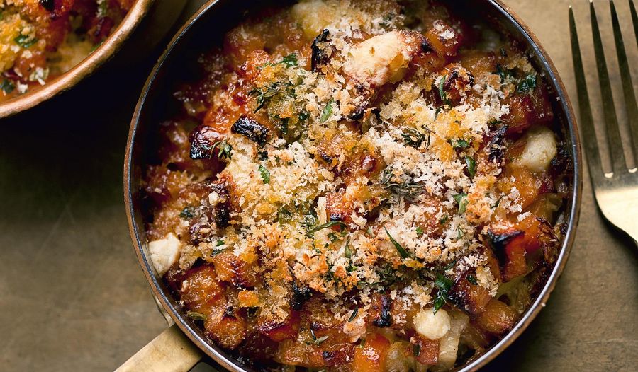 Fondant Swede Gratin from Ottolenghi and Scully's cookbook NOPI