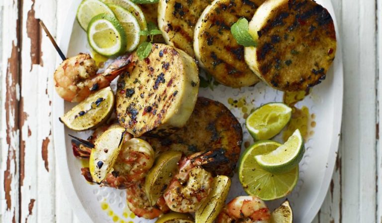 Ainsley Harriott's Easy Griddled Yams | Ainsley's Caribbean Kitchen ITV