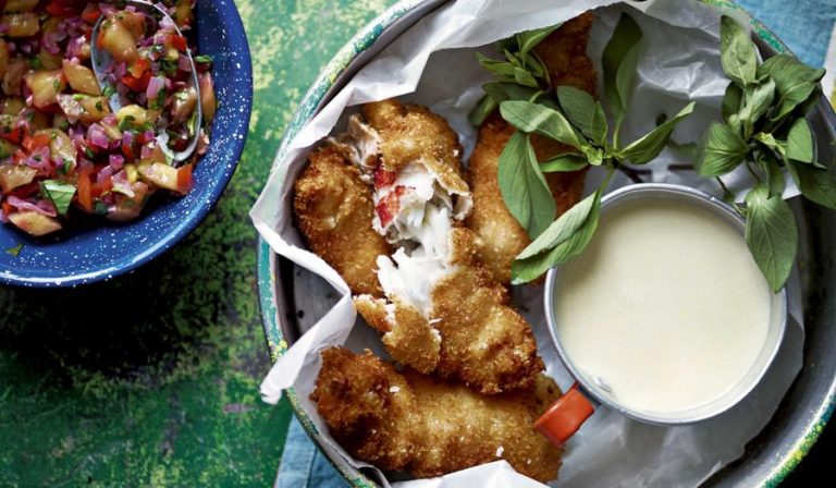 Coconut Tempura Lobster | Ainsley's Caribbean Kitchen