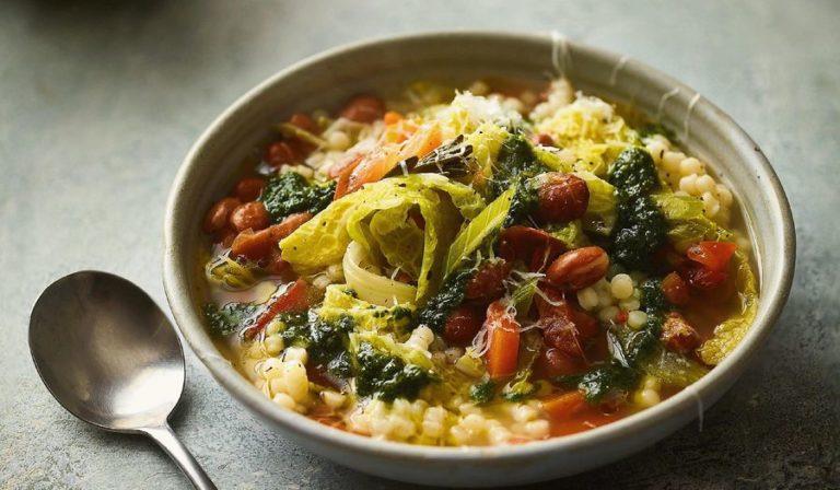 Minestrone Soup Recipe | Ainsley Harriott Mediterranean Cookbook