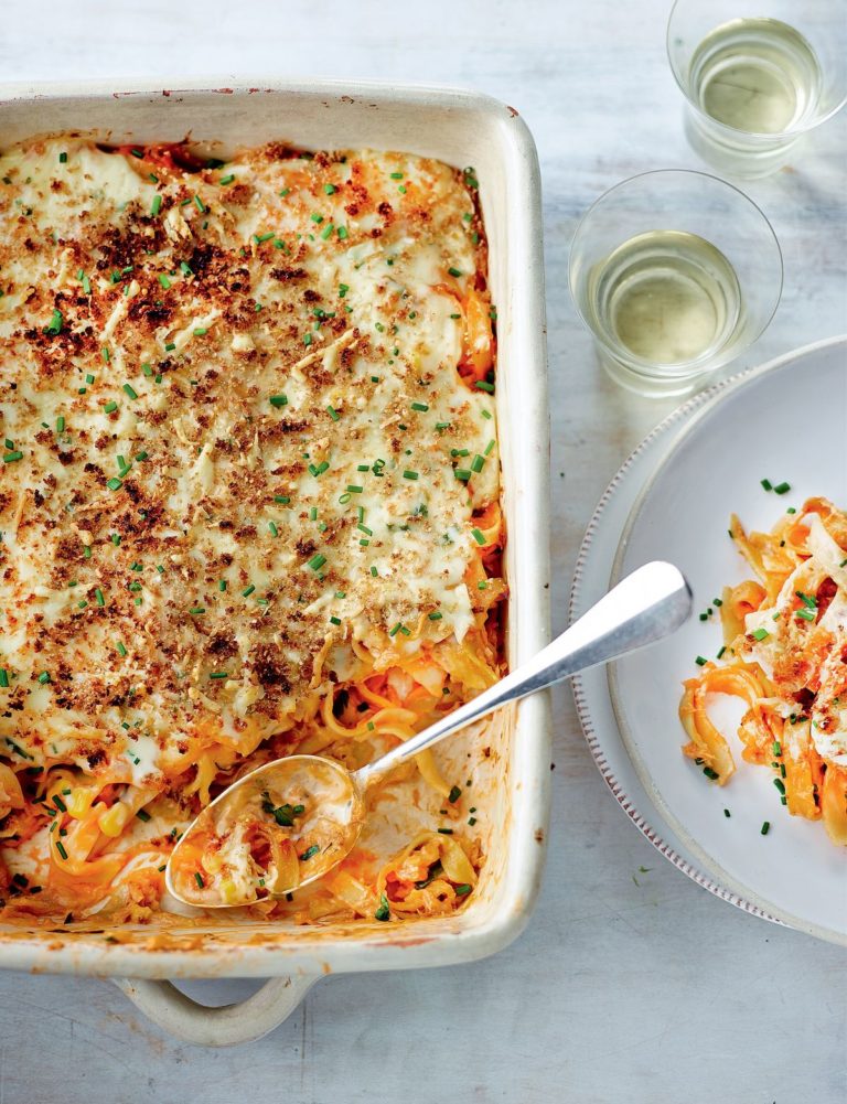 Tuna Tagliatelle Bake