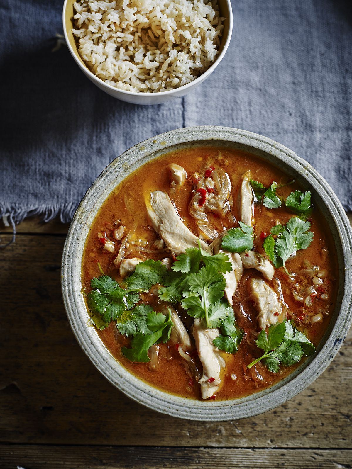 Aromatic Chicken and Peanut Thai Curry
