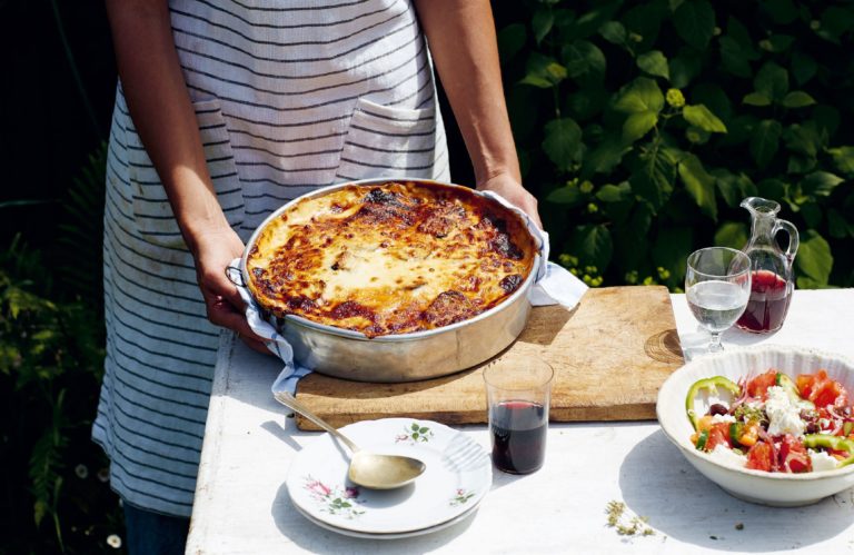 Authentic Greek Cypriot Moussaka Recipe | Taverna by Georgina Hayden