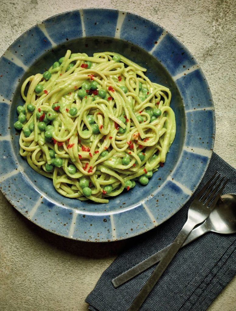 Nadiya Hussain’s Avocado Pasta with Peas and Mint