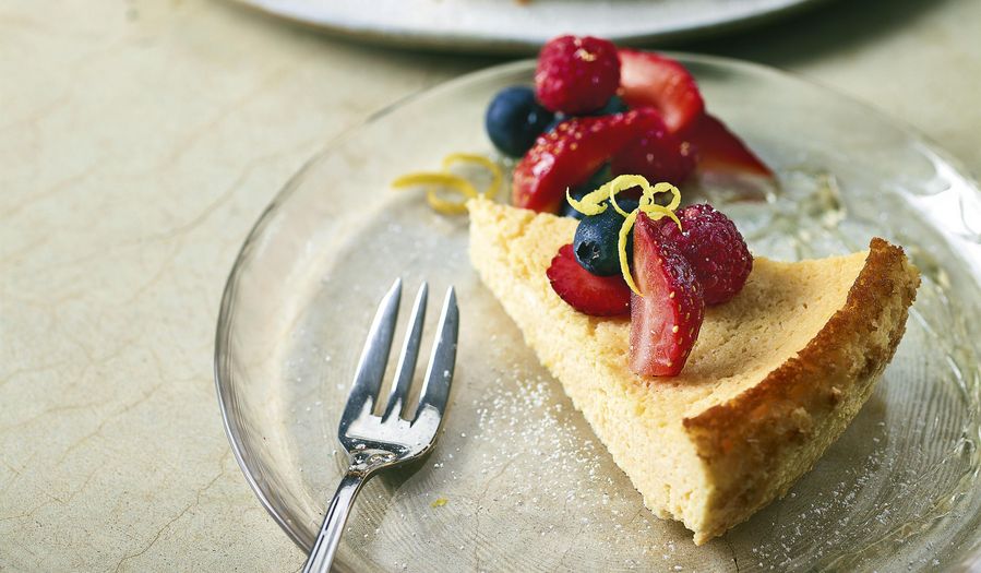 Ainsley Harriott Baked Summer Cheesecake | Gluten-free Dessert