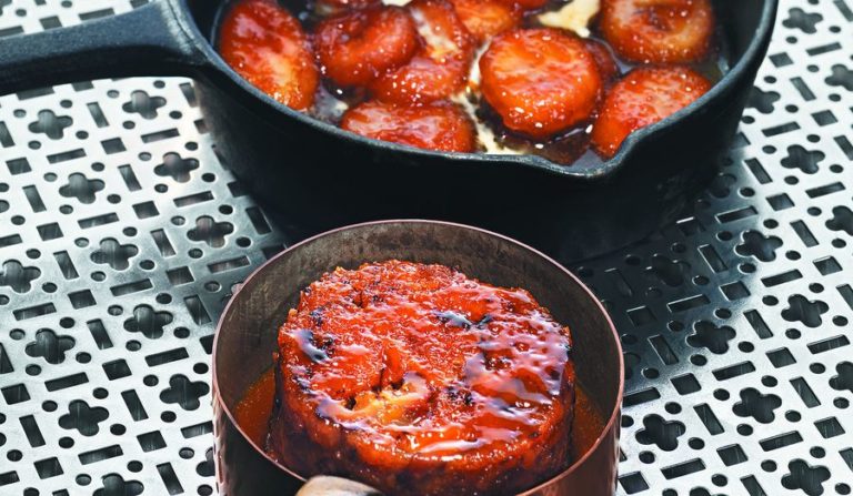 Banana Sticky Toffee Pudding from Marcus Wareing's The Gilbert Scott cookbook