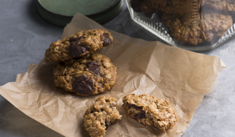 Banana Chocolate-Chip Oat Cookies from Plant-Based Cookbook