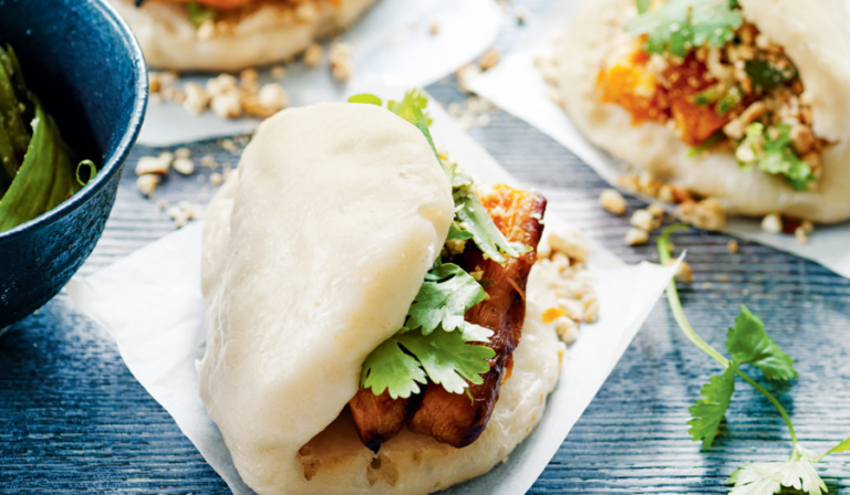 Pumpkin Bao from The New Vegetarian