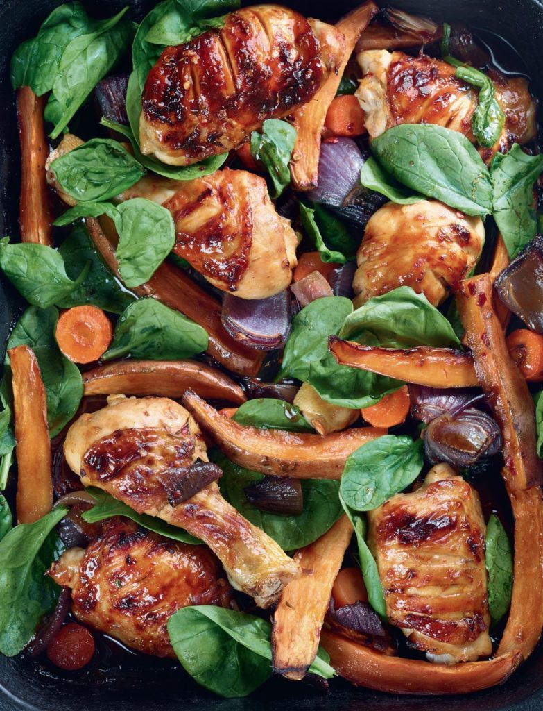 Barbecue Chicken Bake