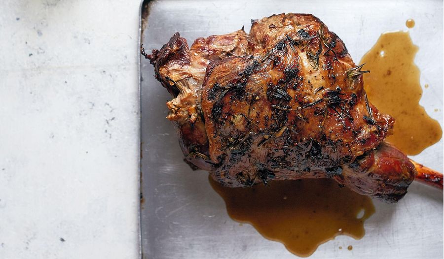 Roast Leg of Lamb with Madeira Gravy Recipe Britain's Best Home Cook