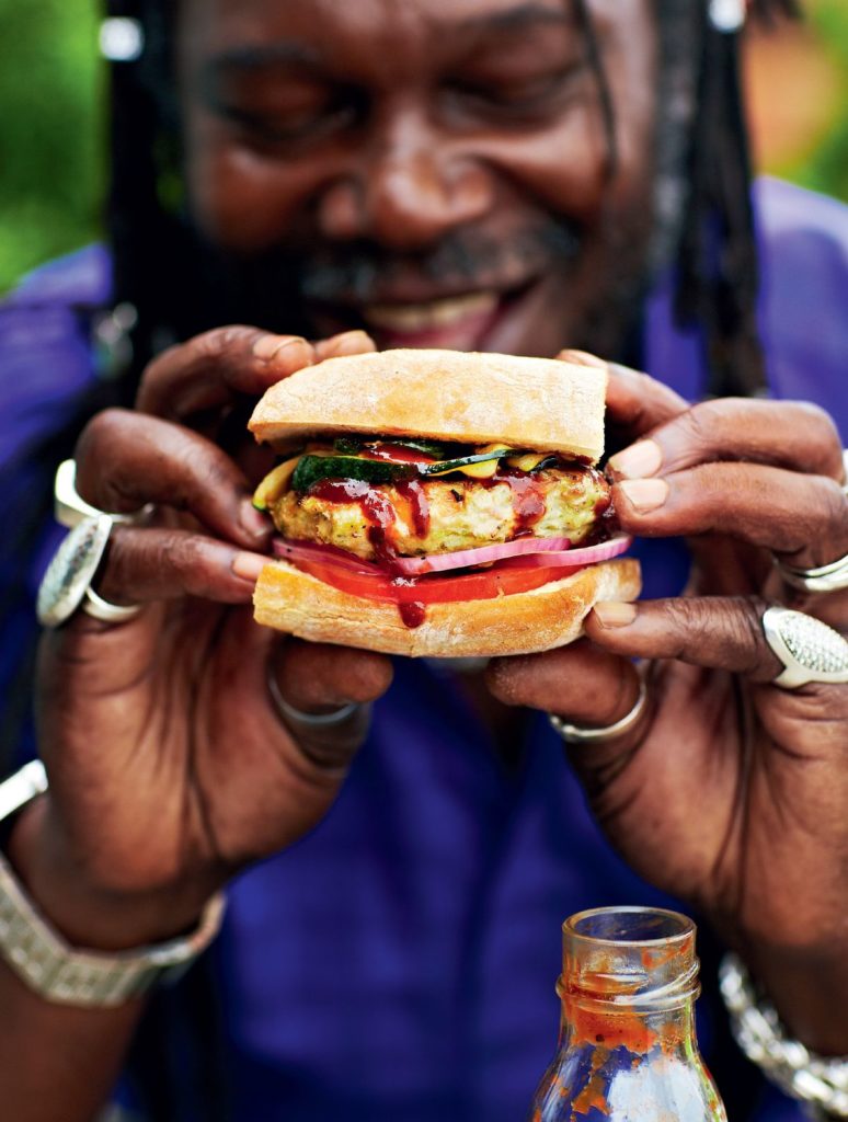 Calypso Chicken Burgers