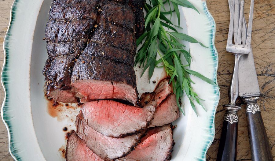 Roast Fillet of Beef with Herbed Horseradish Sauce Recipe | Alternative to Turkey at Christmas