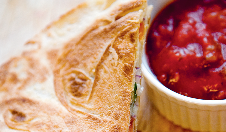 Spicy Chicken Quesadillas