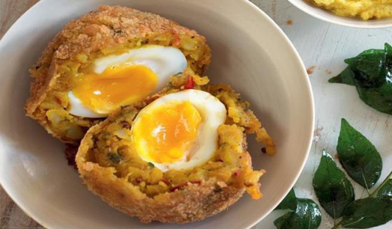 Bombay Potato Scotch Egg