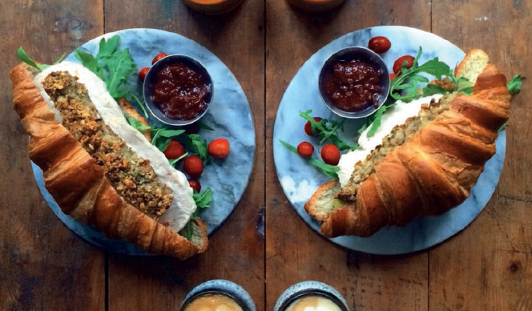 Thanksgiving or Boxing Day Croissant - the ultimate leftovers croissant