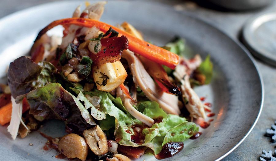 Turkey Salad Recipe | Leftover Turkey Recipe for Boxing Day 2019