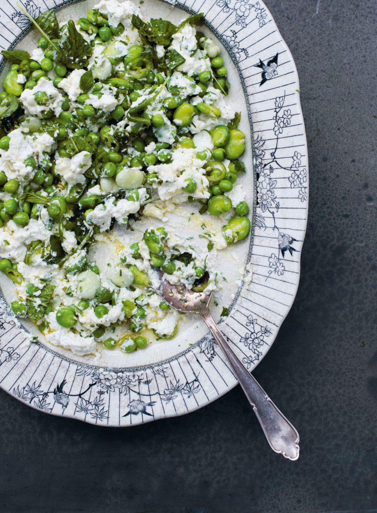 Broad Bean and Ricotta Salad | Easy Summer Recipes