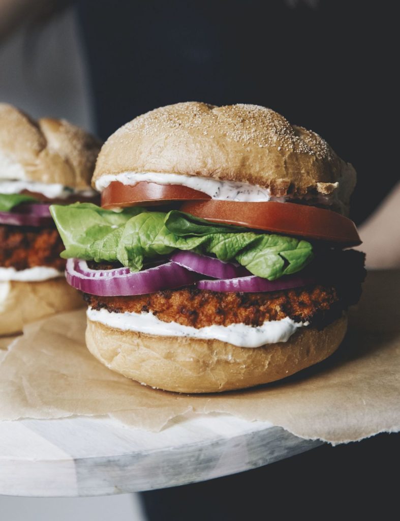 Buffalo Cauliflower Sandwich