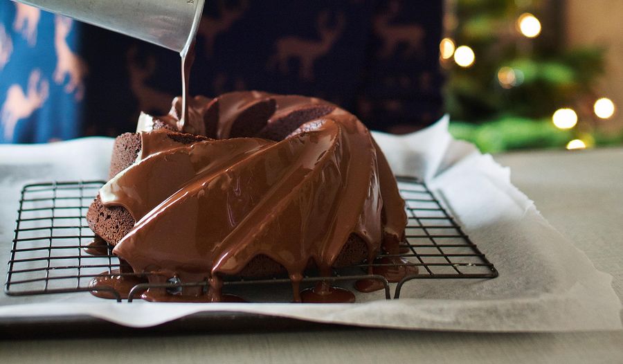Edd’s Spiced Chocolate Bundt Cake Great British Bake Off Christmas Cookbook