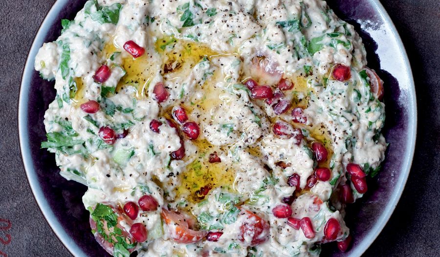 Ottolenghi Burnt Aubergine with Tahini | Middle Eastern Dip