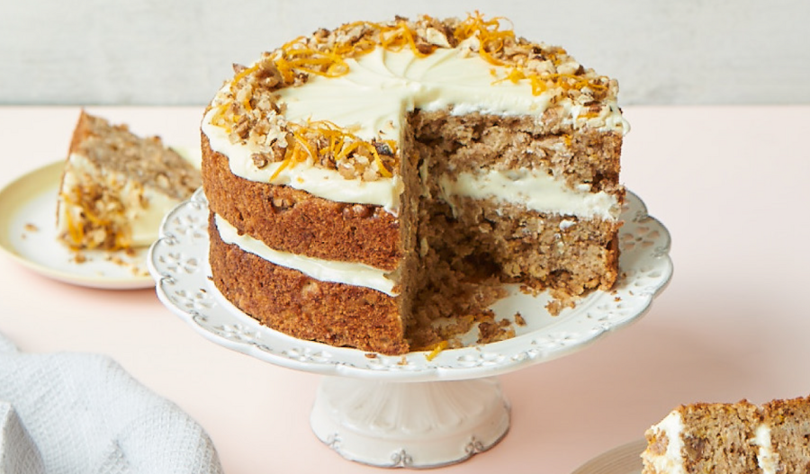 GBBO Nadiya Hussain Parsnip & Orange Spiced Cake Recipe