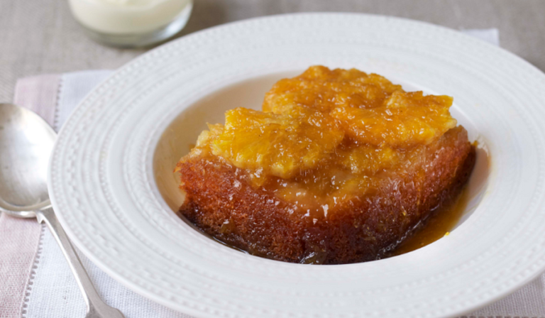 Caramelized Orange Pudding