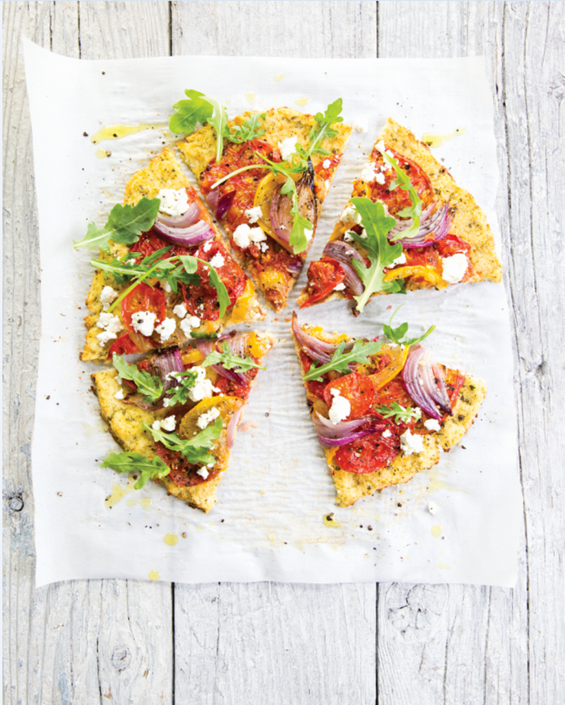 Cauliflower Flatbread Pizza