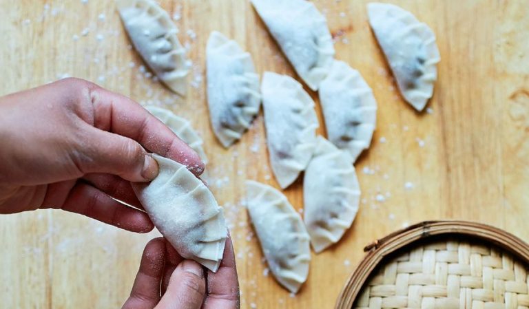 Chicken and Pork Steamed Dumplings