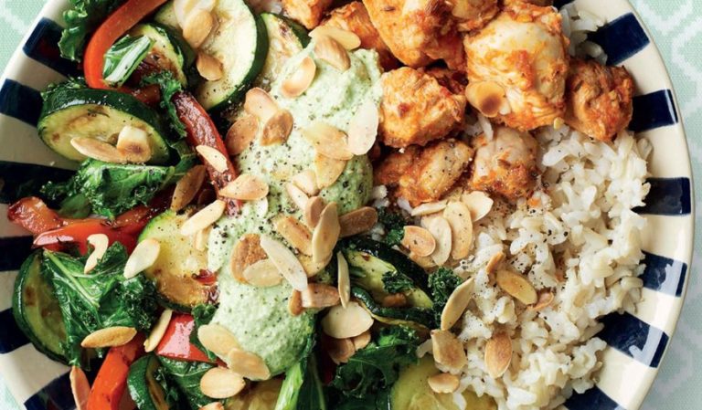 Spicy Harissa Chicken & Rice Bowl | Best One-Bowl Recipes