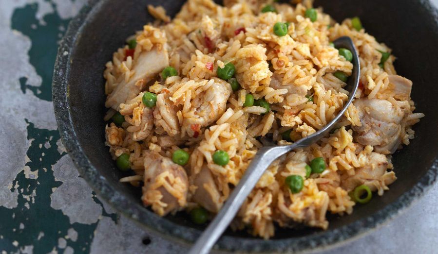 Ken Hom's Chicken Fried Rice Recipe