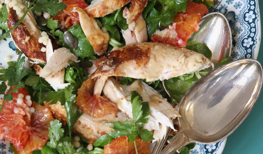 Chicken Salad & Couscous Salad | Filling Salad Recipe