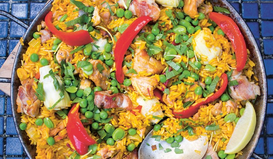 A Spanish-flavoured Rice Dish