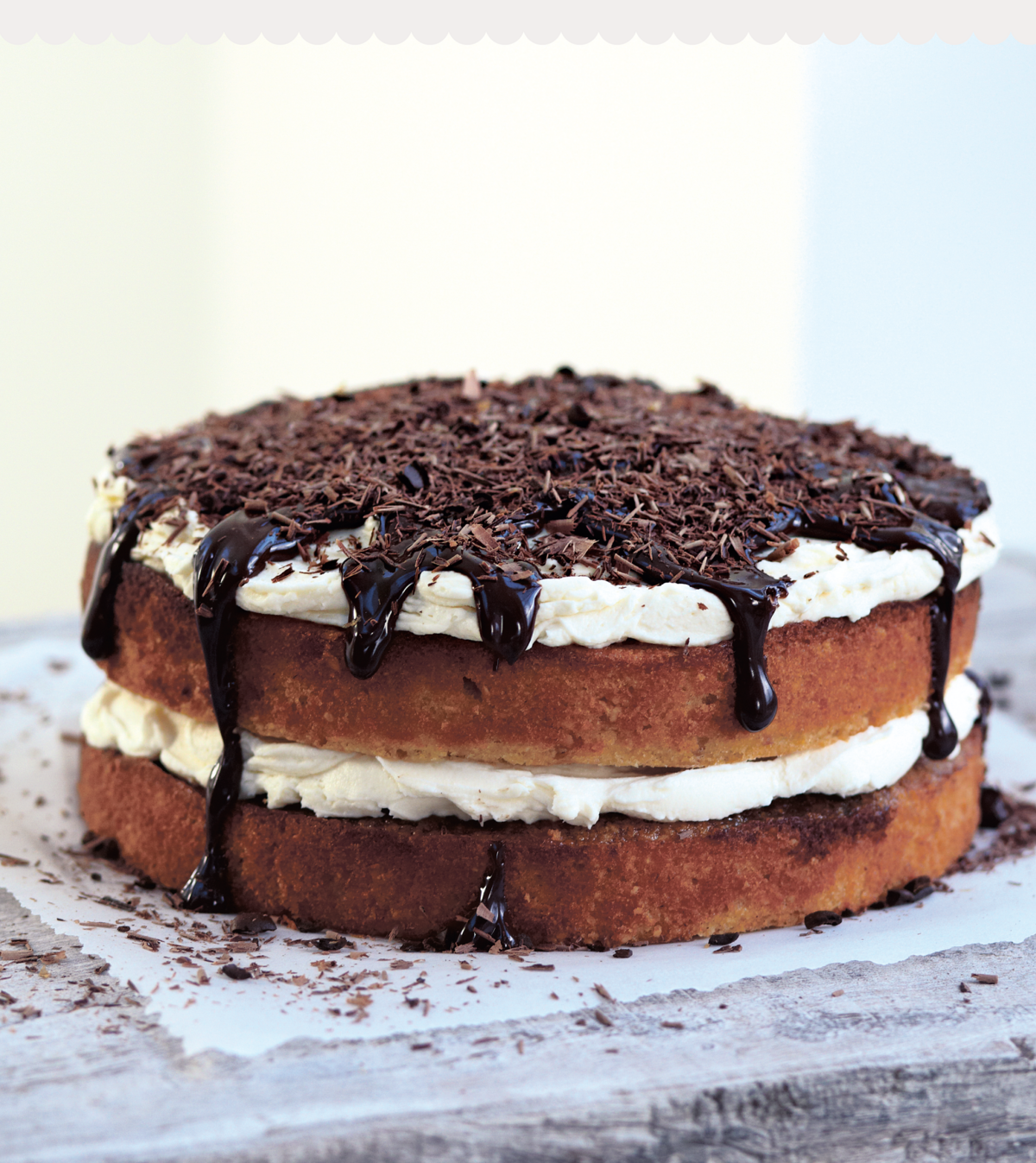 Hazelnut Tiramisu Cake